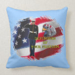 Soldier flag American MoJo Pillow pillows