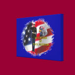 Soldier flag canvas prints
