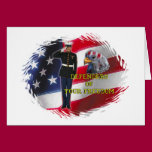 Soldier flag cards