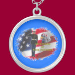 Soldier flag necklaces