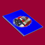 Soldier flag  Notebook 6.5x8.75" notebooks