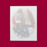 Soldier flag Notepad (2) sizes notepads