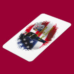 Soldier flag Premium Magnet (2) sizes magnets