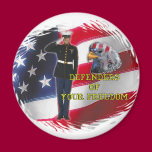 Soldier flag magnets