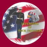 Soldier flag stickers