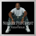 Soldier For Christ Album Cover Poster posters