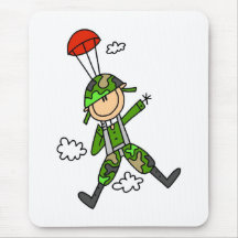 Soldier Jumper Mouse Mat