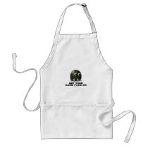 Soldier (Military Camouflage Retro Avatar) Apron
