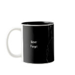 Soldier Silhouette Never Forget Their Service Mug