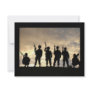 Soldier Silhouettes Personalized Invites