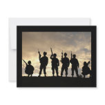 Soldier Silhouettes invitations