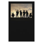 Soldier Silhouettes Stationary