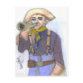 Soldier with Horn Postcards