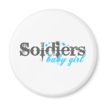 Soldier's Babygirl Fridge Magnets