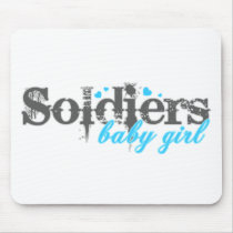 Soldier's Babygirl Mouse Pads
