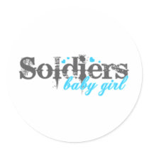 Soldier's Babygirl Stickers