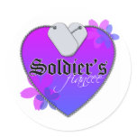 Soldier's Fiancee Stickers