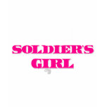 Soldiers Girl Silhouette t-shirts