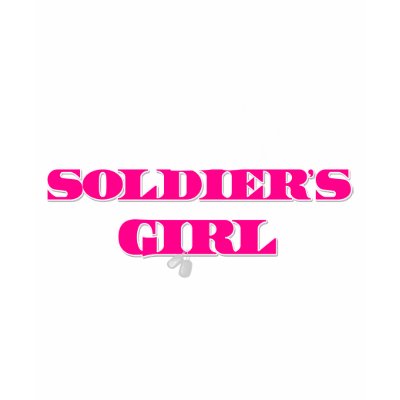 Soldiers Girl Silhouette T Shirt by kenogirlmd
