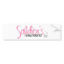 Soldier's Girlfriend (Pink) Bumper Sticker