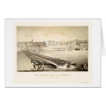 Soldiers on a Cincinnati Pontoon Bridge 1864 cards