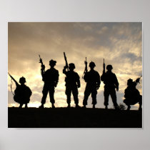 Soldiers on Patrol Print