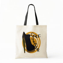 Sole Sister With Platform Ankle Boot, Background Canvas Bag