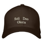 Soli Deo Gloria embroidered hats