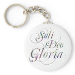 Soli Deo Gloria Keychains