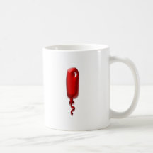 Solid Balloons Monogram Mugs