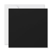 Solid Black Invite