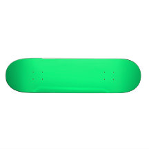 Solid Bright Green Skateboard