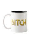 Solid Gold Bitch mugs