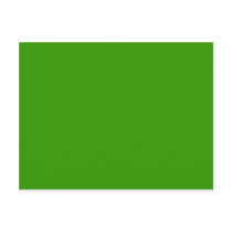 Solid Green Background Colour 339900 Post Card