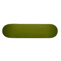 Solid Olive Green Skateboard