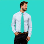 Solid Turquoise Tie