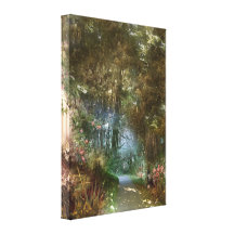 «Solitude» Wrapped Canvas Print