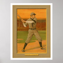 Solly Hofman Cubs Baseball 1911 Print
