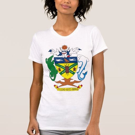 Solomon Islands Coat of Arms T-shirt | Zazzle