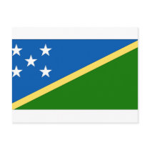 Solomon Islands Flag Post Cards