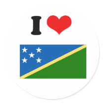 Solomon Islands Flag Sticker