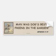 SOLOMON THE WISE PUP BUMPER STICKER 6