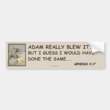 SOLOMON THE WISE PUP BUMPER STICKER 8