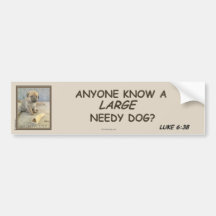 SOLOMON THE WISE PUP BUMPER STICKER 9