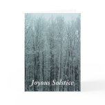 Solstice Forest Greeting Card