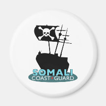 Somali Coast Guard Magnets