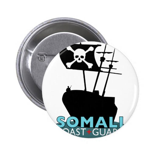 Somali Coast Guard Pinback Button