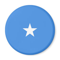 Somalia Fisheye Flag Magnet