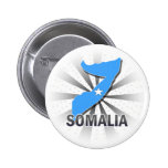 Somalia Flag Map 2.0 Pins