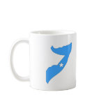 Somalia flag map coffee mug